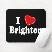 Tapis De Souris J'aime Brighton (Avec souris)