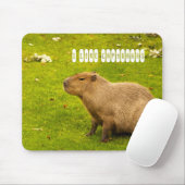 Tapis De Souris J'aime Capybaras Mousepad (Avec souris)