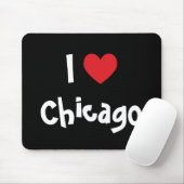 Tapis De Souris J'aime Chicago (Avec souris)
