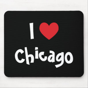 Tapis De Souris J'aime Chicago