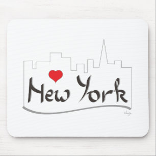 Tapis De Souris J'aime (coeur) New York, New York