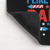 Tapis De Souris J'aime comment il fait exploser des feux d'artific (Coin)
