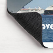 Tapis De Souris J'aime croiser (Coin)