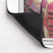 Tapis De Souris J'aime de vieux tracteurs internationaux de (Coin)