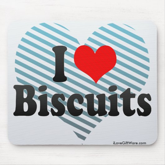 Tapis De Souris J'aime des biscuits (Devant)