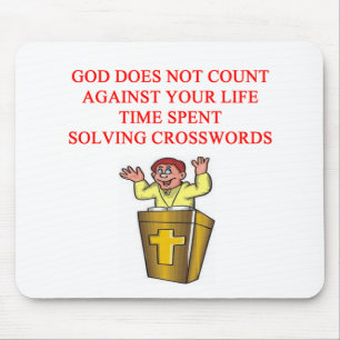 Tapis De Souris j'aime des crossworgs et gratte