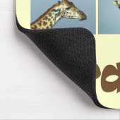 Tapis De Souris J'aime des girafes (Coin)