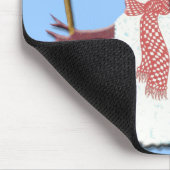 Tapis De Souris J'aime des jours de neige ! Mousepad (Coin)