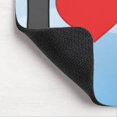 Tapis De Souris J'aime des lamantins (Coin)