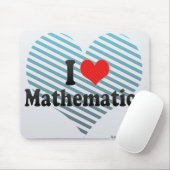 Tapis De Souris J'aime des mathématiques (Avec souris)