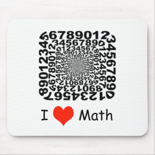 Tapis De Souris J'aime des maths