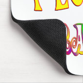 TAPIS DE SOURIS J'AIME DES PERRUCHES (Coin)