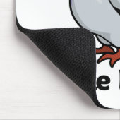 Tapis De Souris J'aime des pigeons (Coin)