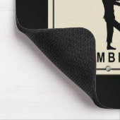 Tapis De Souris J'aime des zombis (Coin)