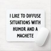 Tapis De Souris J'aime diffuser des situations (Avec souris)