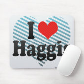 Tapis De Souris J'aime Haggis (Avec souris)
