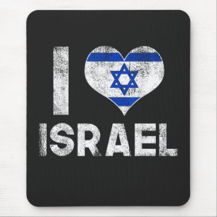 Tapis De Souris J'aime Israël
