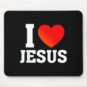 Tapis De Souris J'aime Jésus