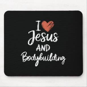 Tapis De Souris J'Aime Jésus Et La Construction Du Corps Chrétien