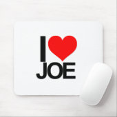 Tapis De Souris J'aime Joe Mousepad (Avec souris)