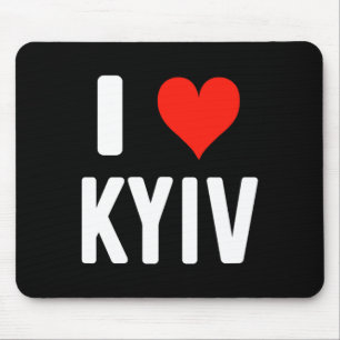 Tapis De Souris J'aime Kiev Ukraine - Amour - Voyage Vacances