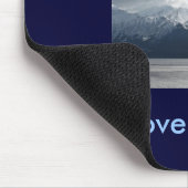 Tapis De Souris J'aime l'Alaska ! Mousepad (Coin)