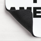 Tapis De Souris J'aime l'Amérique (Coin)