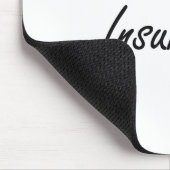 Tapis De Souris J'aime l'assurance (Coin)