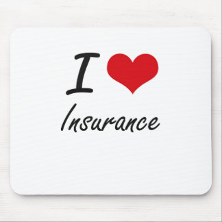 Tapis De Souris J'aime l'assurance