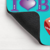 Tapis De Souris J'aime le Bunko (Coin)