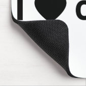 Tapis De Souris J'aime le café (Coin)