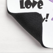Tapis De Souris J'aime le chat (Coin)
