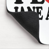 Tapis De Souris J'aime le classique de Jane Austen (Coin)