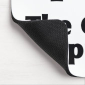 Tapis De Souris J'aime le drapeau de la République tchèque (Coin)