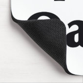 Tapis De Souris J'aime le drapeau du Qatar (Coin)