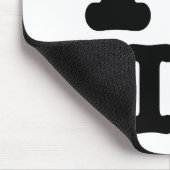 Tapis De Souris j'aime le mousepad de porcs (Coin)