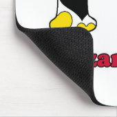 Tapis De Souris J'aime le Mozambique (Coin)