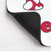 Tapis De Souris J'aime le Népal (Coin)