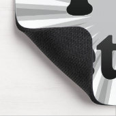 Tapis De Souris J'aime le net-ball (Coin)