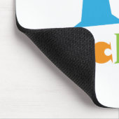 Tapis De Souris J'Aime L'École. Retour À L'École. Diplôme de dessi (Coin)