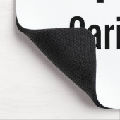 Tapis De Souris J'aime les Caraïbes (Coin)