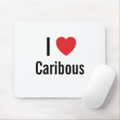Tapis De Souris J'aime les Caraïbes (Avec souris)