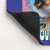 Tapis De Souris J'Aime Les Chats ! (Coin)