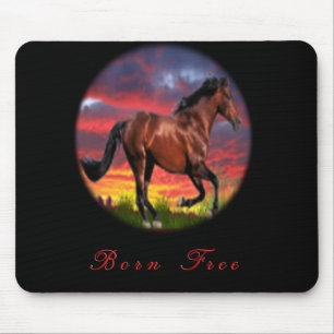 Tapis De Souris J'aime les chevaux