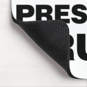 Tapis De Souris J'aime les coeurs du président Trump (Coin)