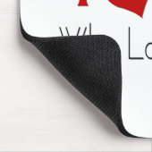 Tapis De Souris J'aime les garçons (Coin)