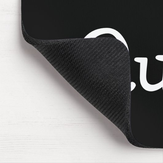 Tapis De Souris J'aime les surfaces composées (Coin)