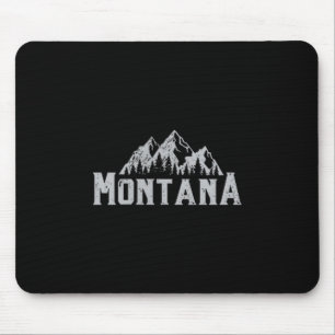 Tapis De Souris J'aime l'État du Montana Ma douce maison m'appelle