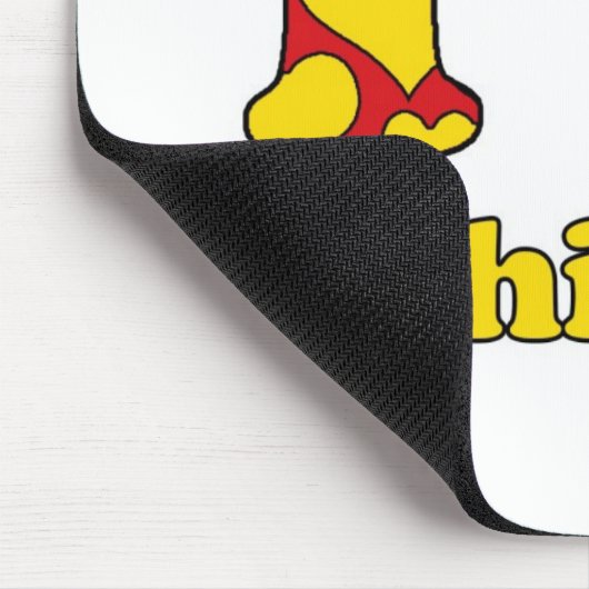 Tapis De Souris J'aime l'Éthiopie (Coin)