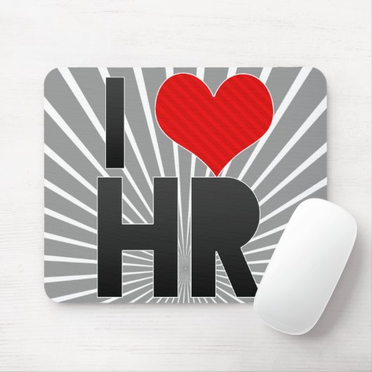 Tapis De Souris J'aime l'heure (Avec souris)